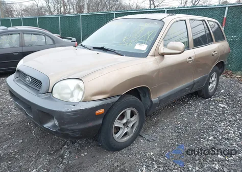 2001 Hyundai Santa Fe 2.7L V6 Gls/2.7L V6 Lx из США, поврежденный, VIN KM8SC83D31U111709